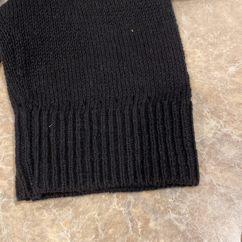 Chico’s Black Cardigan Size 2/L Linen Cotton Blend Never Worn - Picture 8 of 9